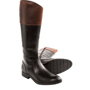 Vintage Sebago Nashoba Rider Boot in Black & Cognac - Size 6.5 US